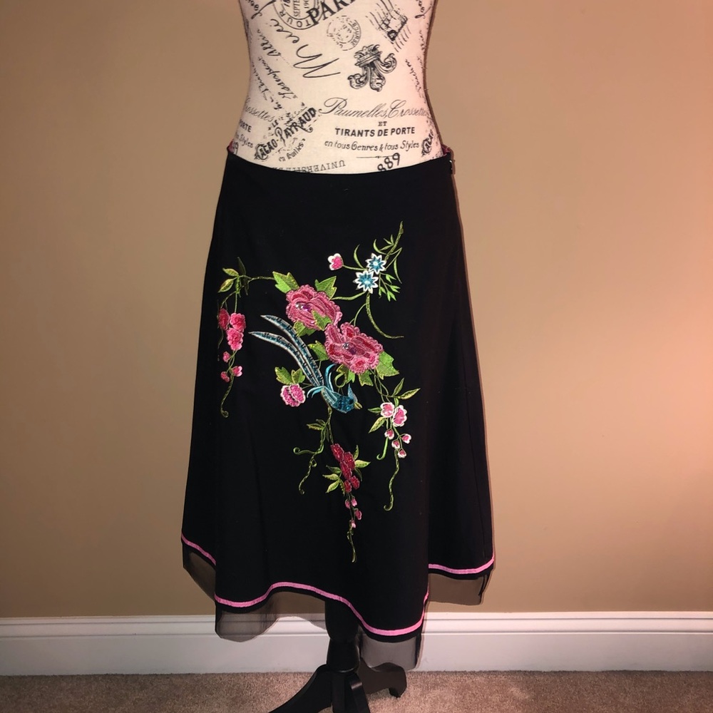 Embroidered Skirt